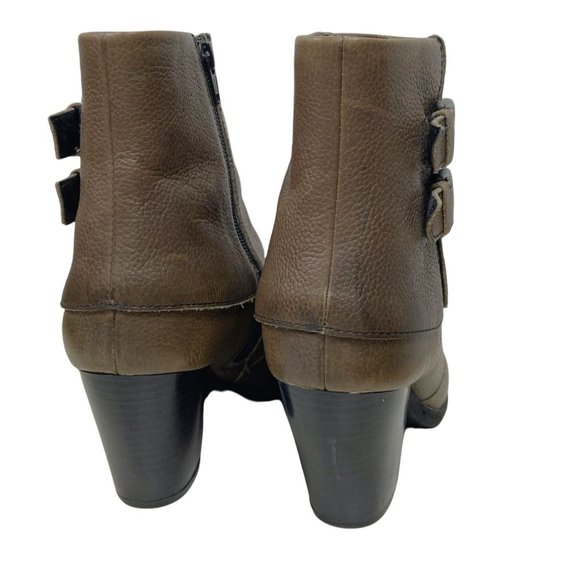 Born Concepts Western Pebbled Heel Ankle Booties Women's Size 8 B.O.C. - Picture 4 of 5